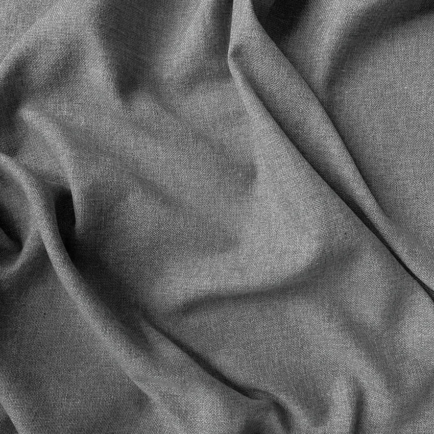 Recycled Fabric by the metre Petra, Dark Grey