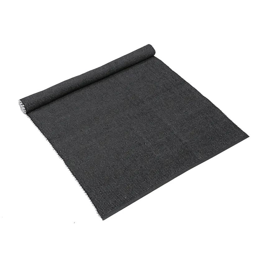 Recycled Rips Rug Kalle, Dark Grey/Black