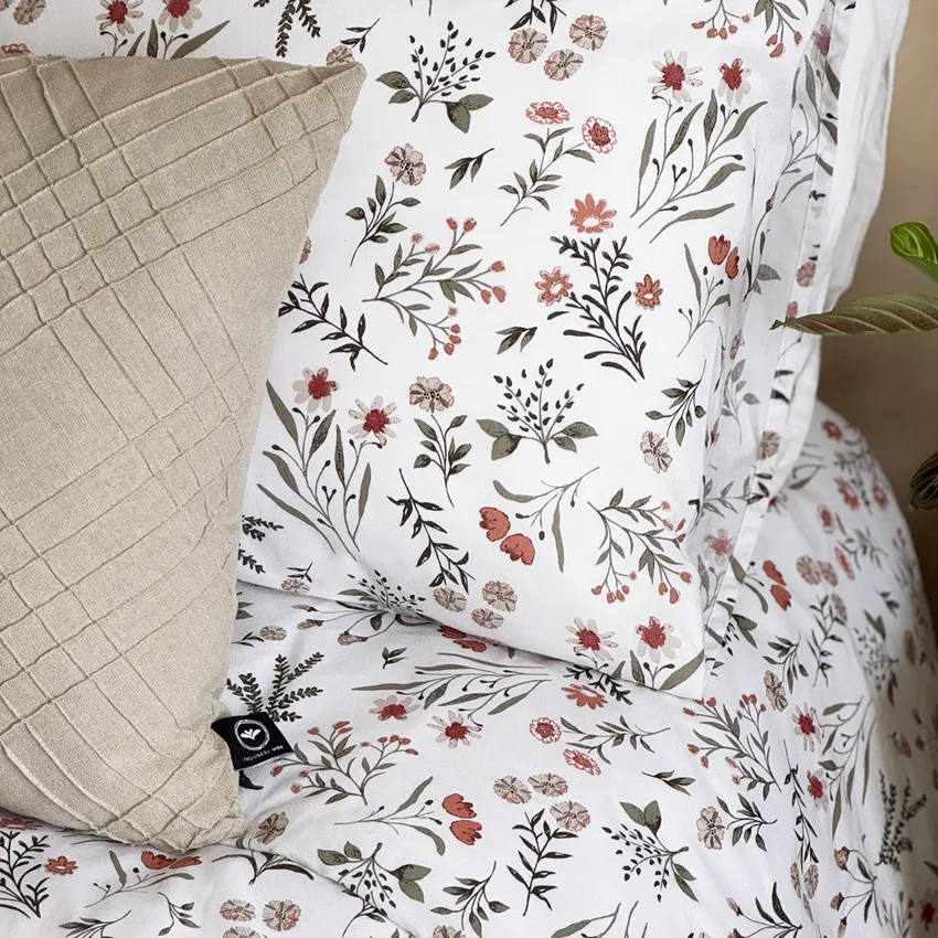 Duvet Cover Sets 2-piece Juliana, Orange/Green