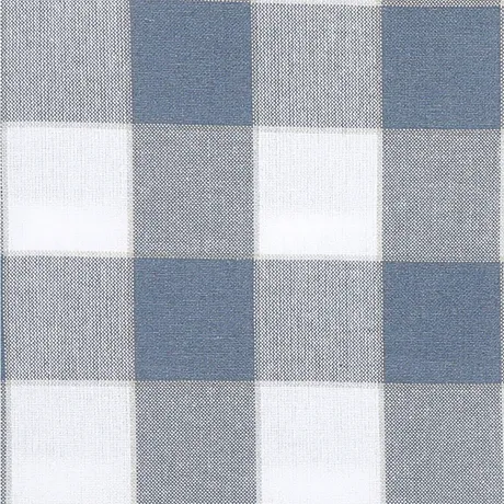 Recycled Fabric by the metre Ted, Grey Blue/Linen/White