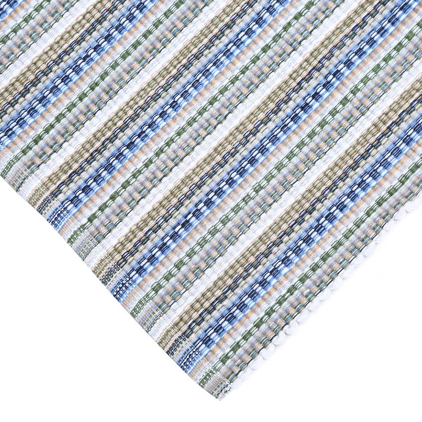 Recycled Rips Rug Goa, Green