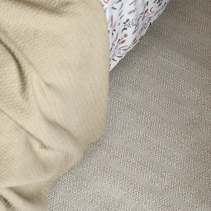 Recycled Rips Rug Ines, Linen/White