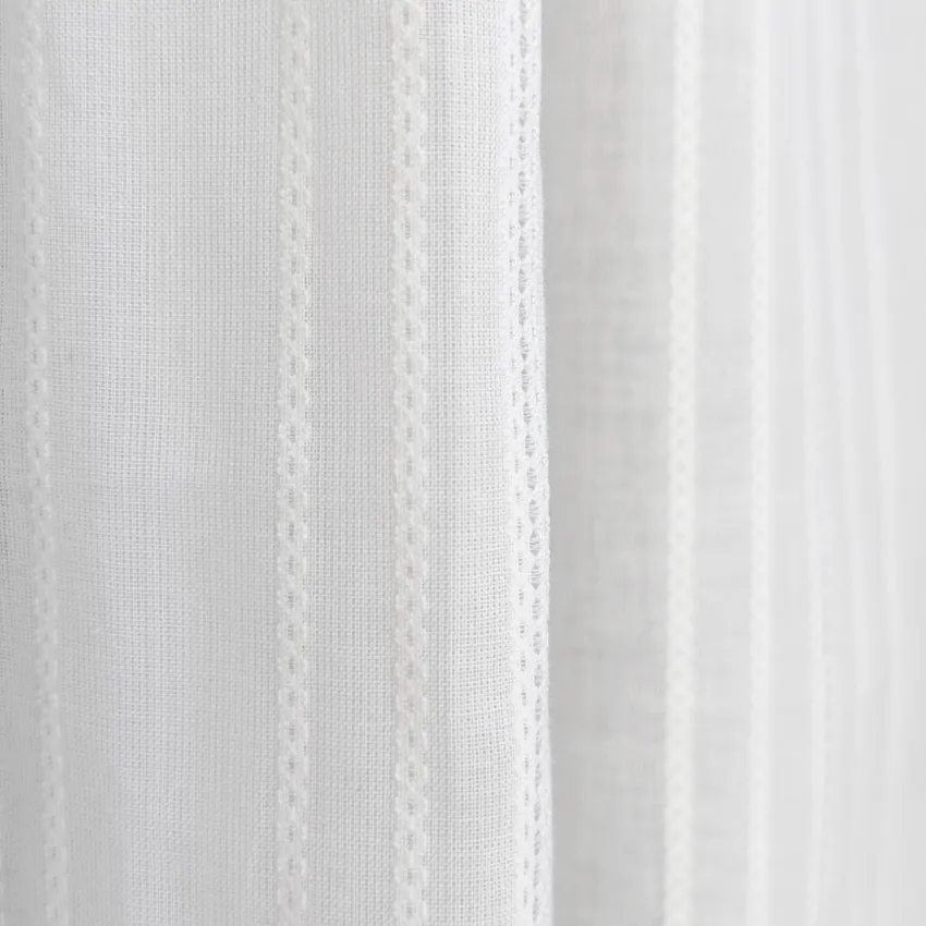 Fabric by the metre Elsy, White