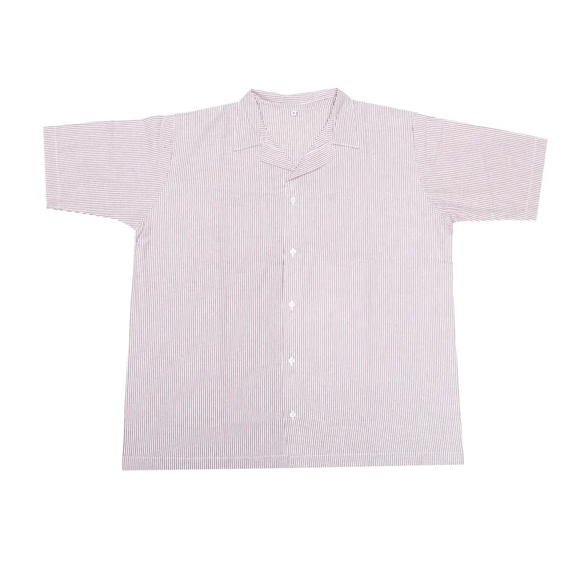 PyjamasSet 2-piece Runmarö, Short, Dark Pink/White