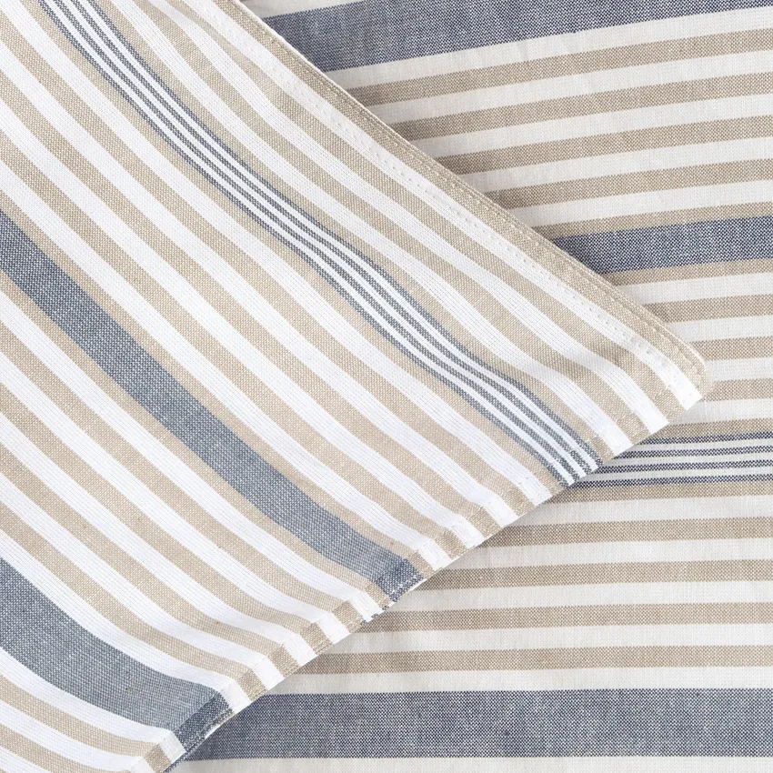 Duvet Cover Sets 2-piece Albin, Linen/Grey Blue