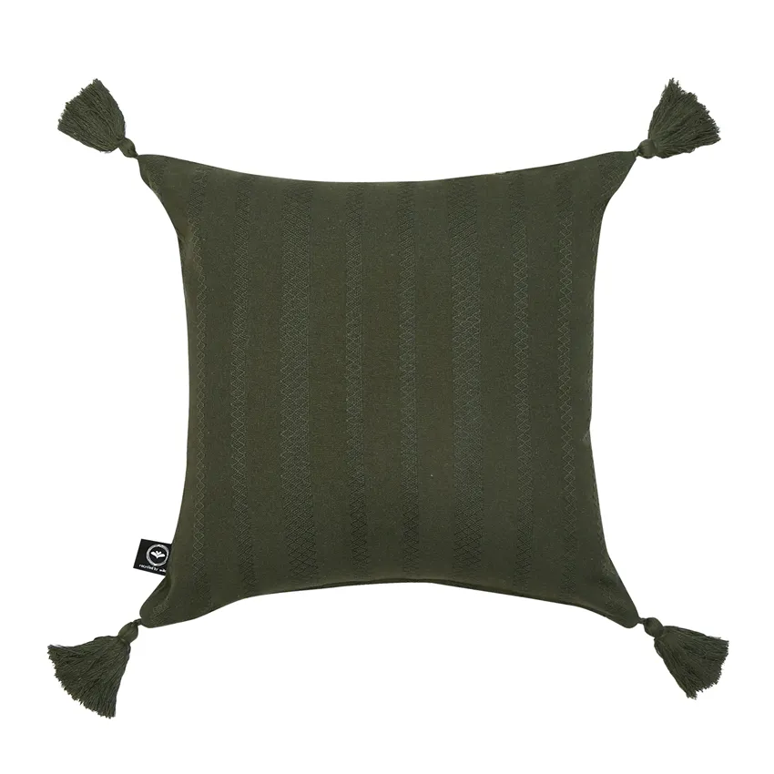 Recycled Cushion Covers Molly, Olive Green