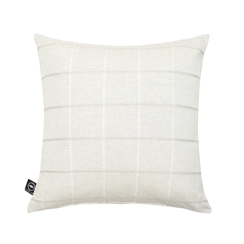 Recycled Cushion Covers Nora, Linen/Beige