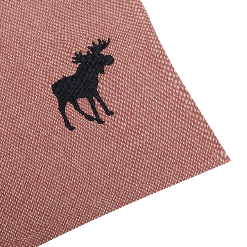 Recycled Kitchen Towel Helge, Rust