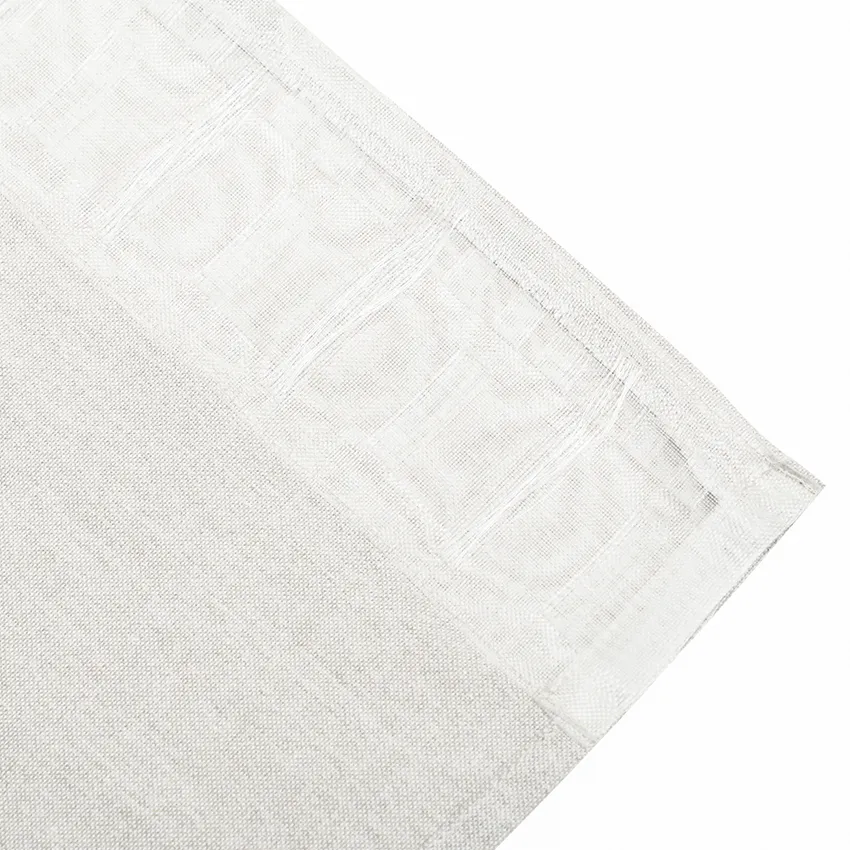 Recycled Valance Curtain Linn, Linen