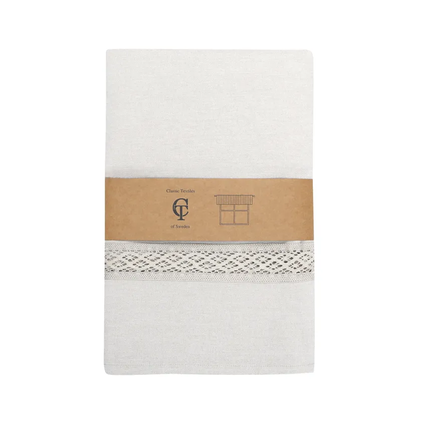 Recycled Valance Curtain Linn, Linen