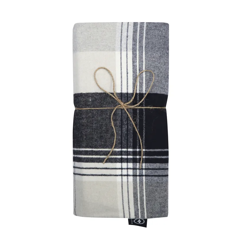 Recycled Duvet Cover Sets Vemdalen, Black/Grey