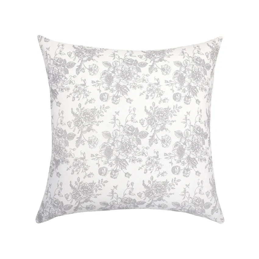 Recycled Cushion Covers Juni, White/Light Grey