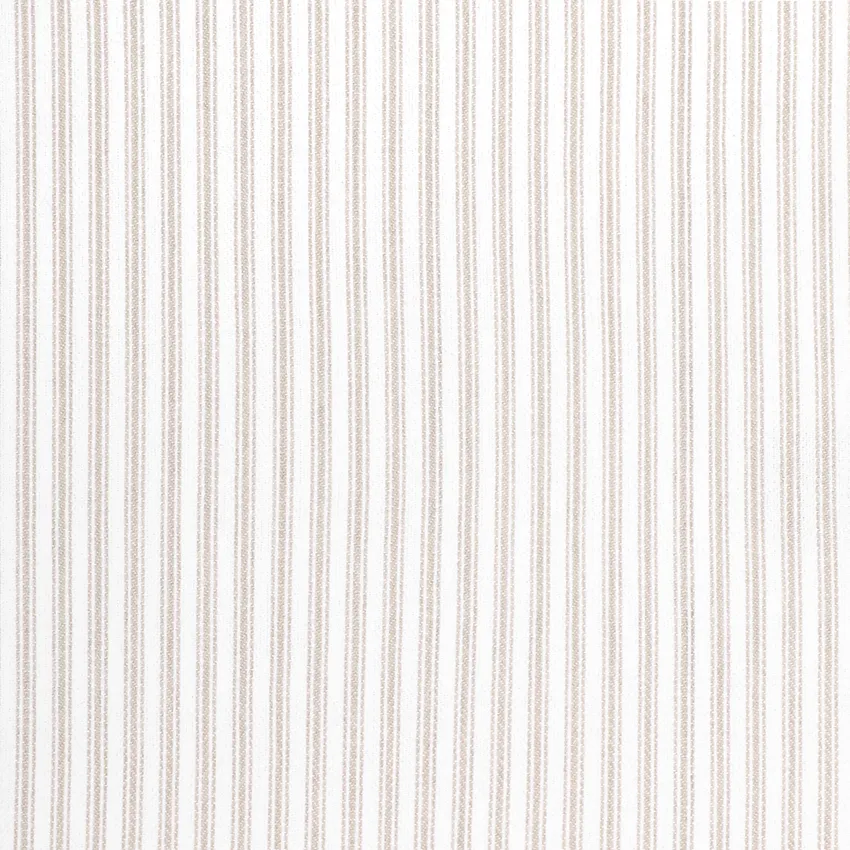 Recycled Fabric by the metre Lina, Linen/White