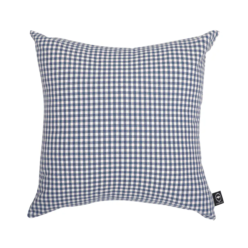 Recycled Cushion Covers Madicken, Grey Blue/White