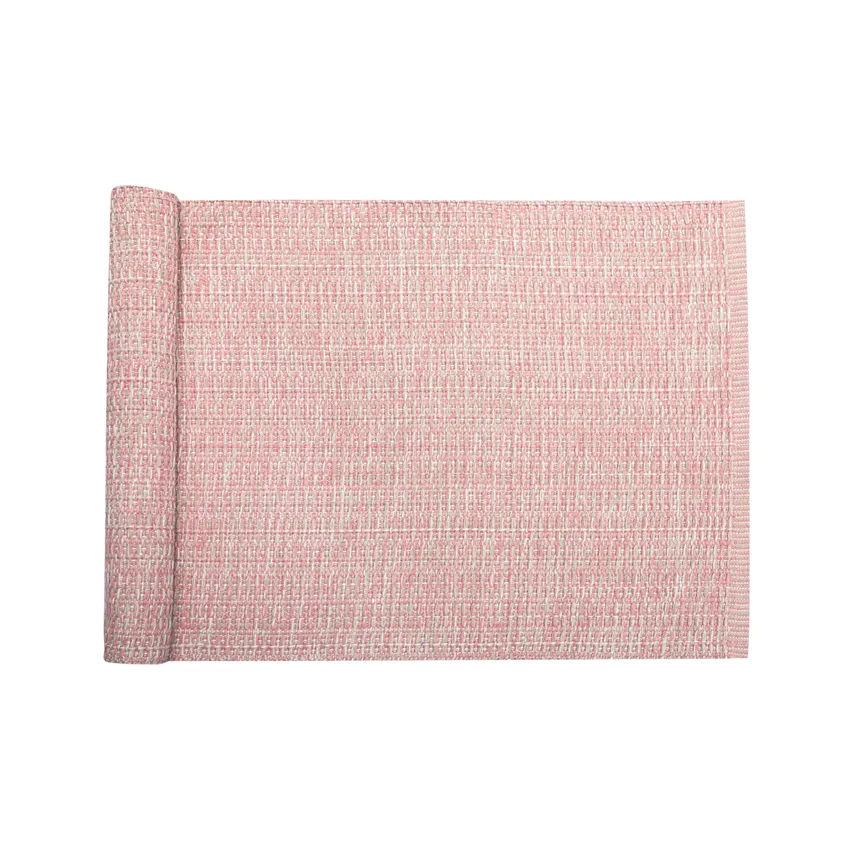 Recycled Runner Sandra, Light Pink/Linen