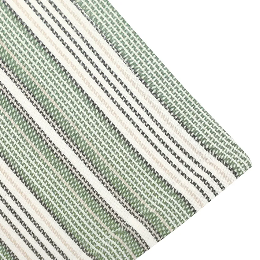Recycled Table Runners Eden, Green/Beige