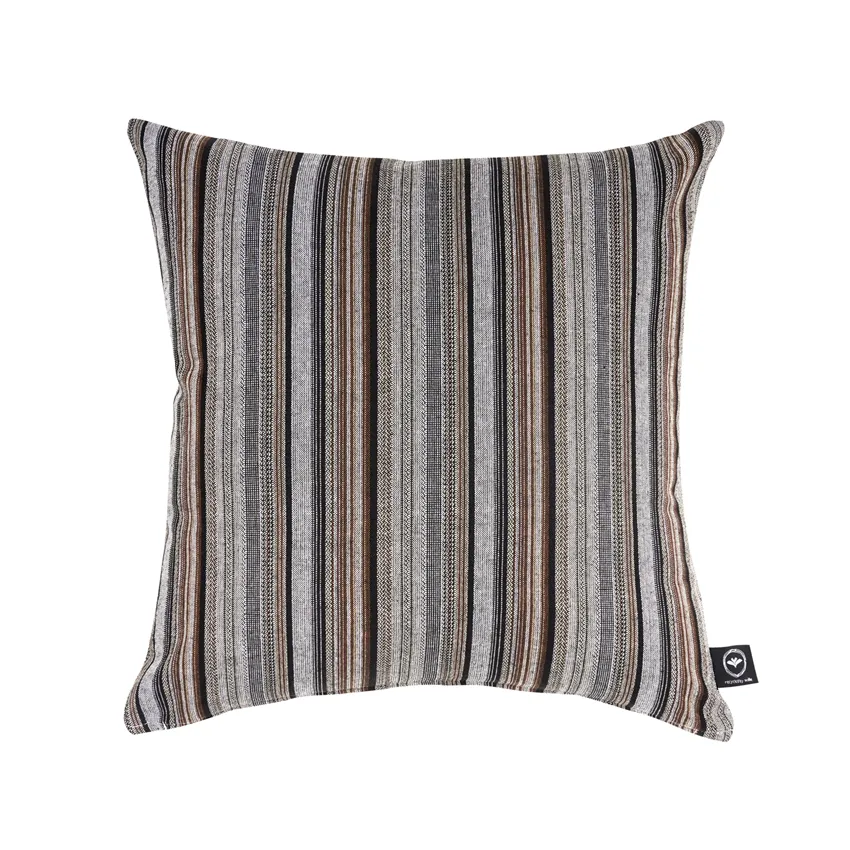 Recycled Cushion Covers Goa, Black Multi