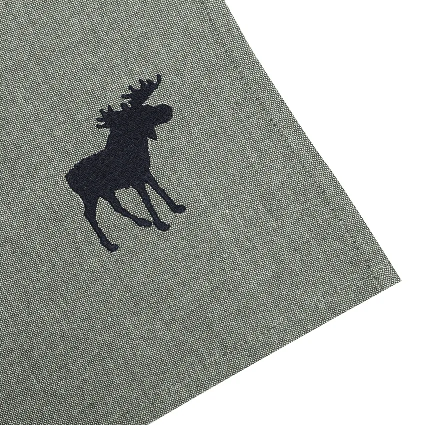 Recycled Kitchen Towel Helge, Olive Green