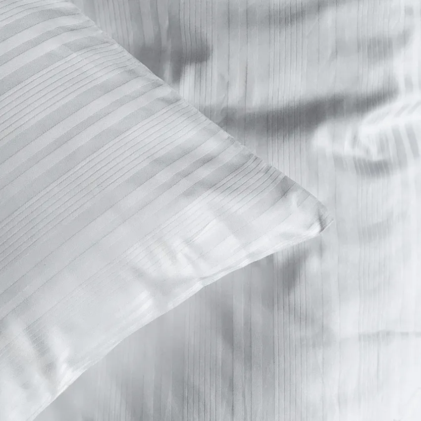 Organic Pillowcases Satin Teddy, White