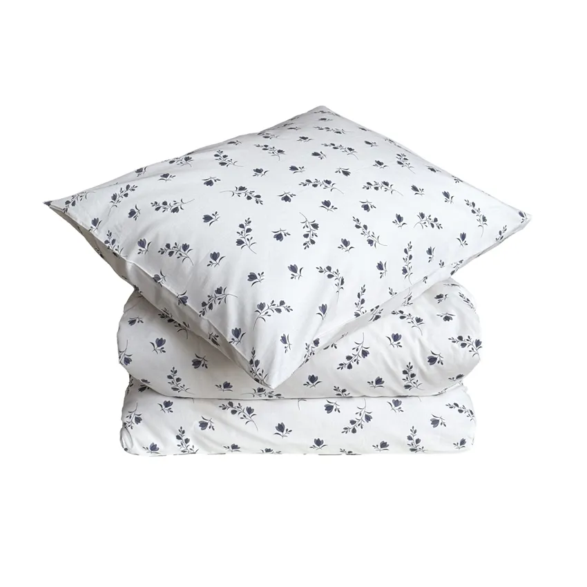 Duvet Cover Sets 2-piece Finn, White/Blue
