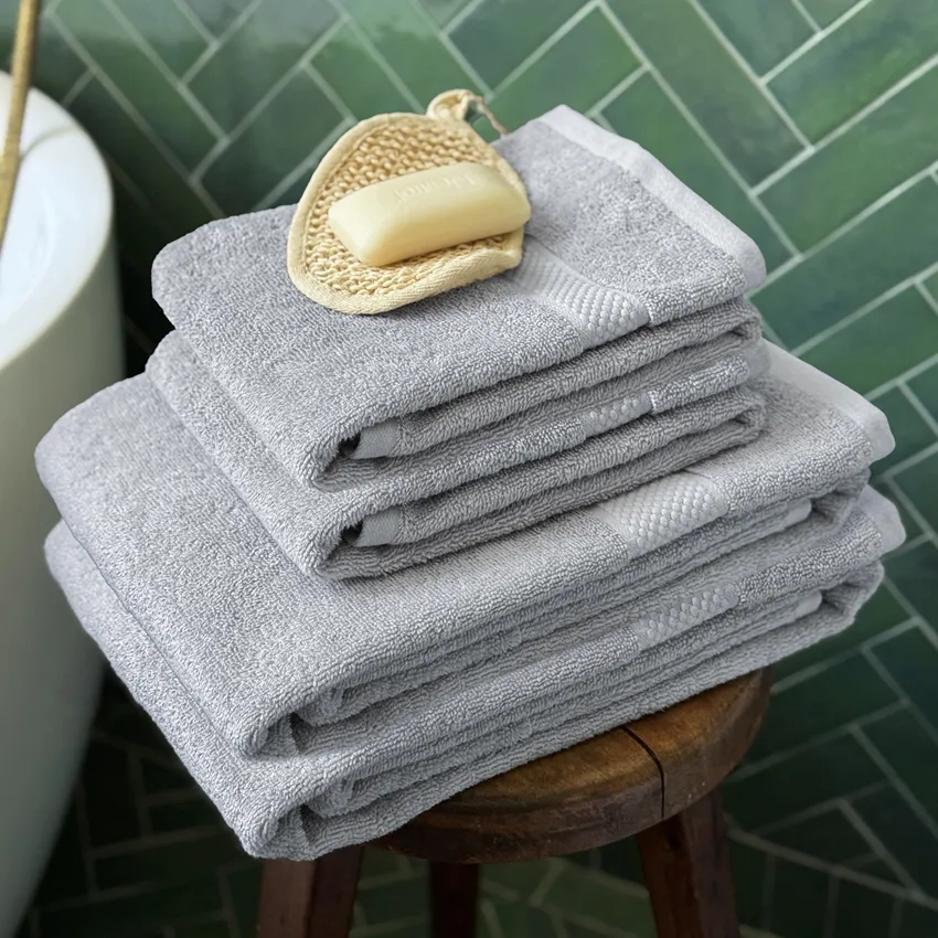 Organic Towel Ornö, Light Grey