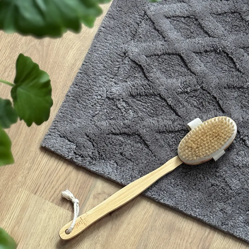 Bath mat Florens, Dark Grey