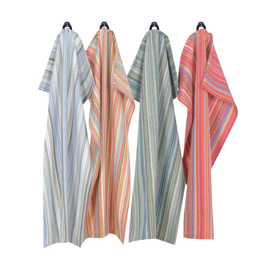 Recycled Kitchen Towel Goa, 4-Assorted, Multi