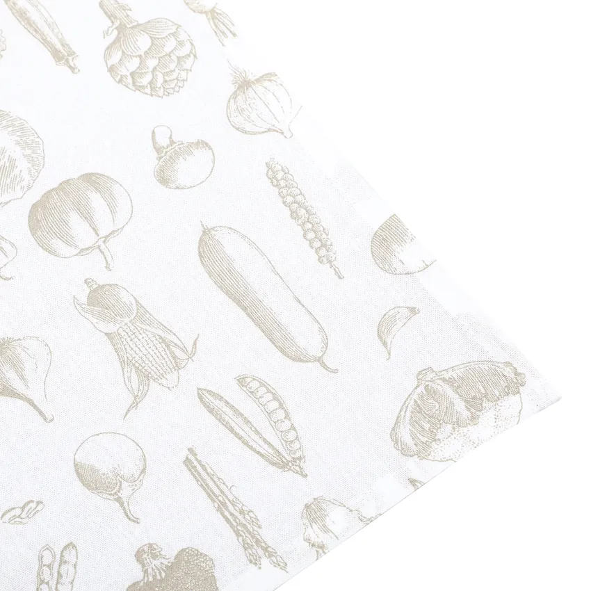 Recycled Kitchen Towel Recycling Linnea, 4-Assorted, White/Linen