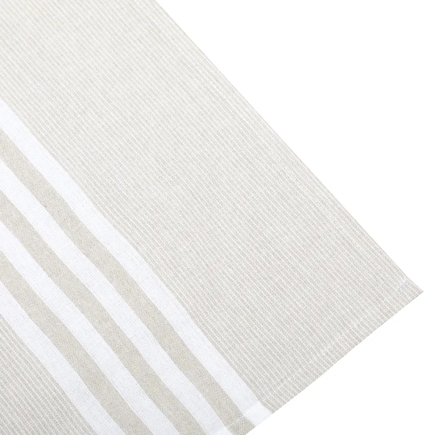 Recycled Kitchen Towel Recycling Linnea, 4-Assorted, White/Linen