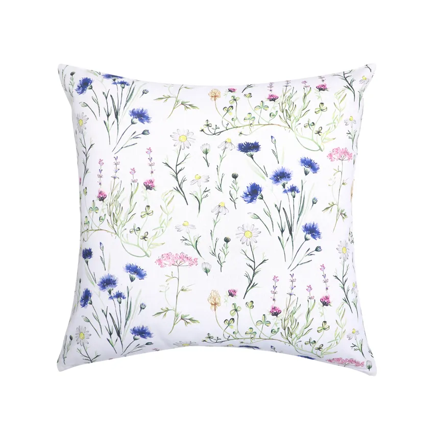 Recycled Cushion Covers Hilma, Blue/Green