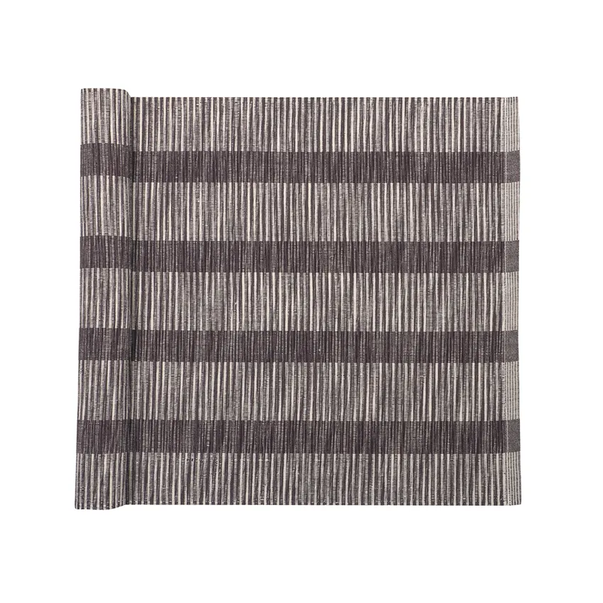 Recycled Table Runners Minna, Brown/Linen