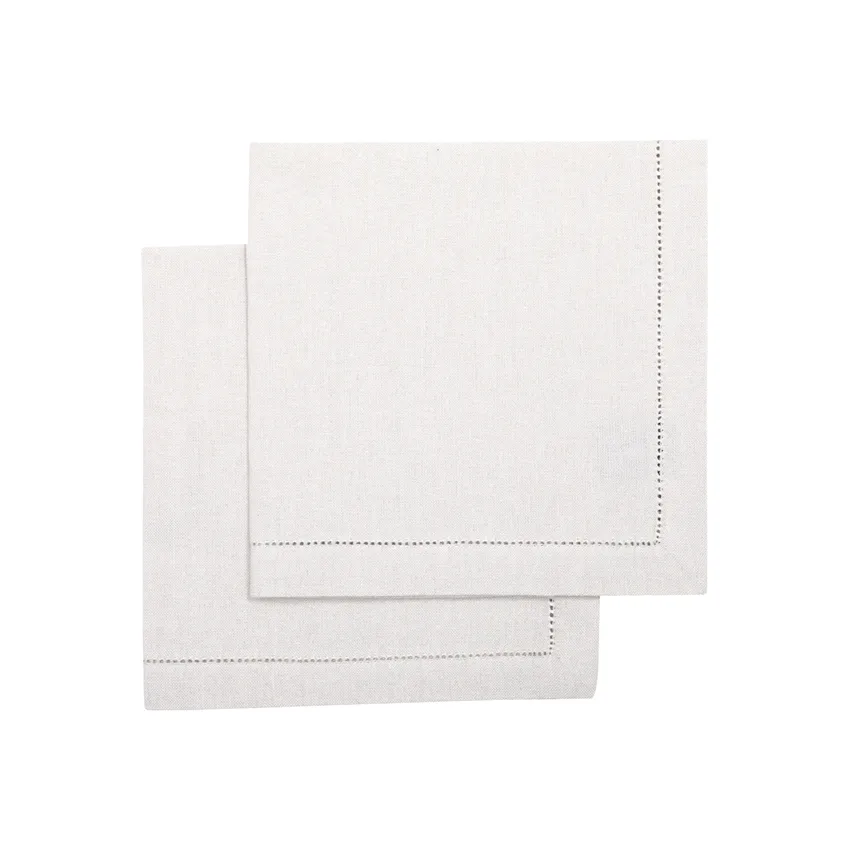 Recycled Napkin 2-pack Ylva, Linen/White