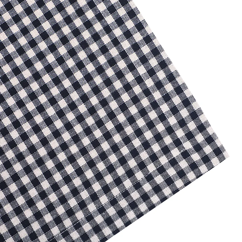 Recycled Tablecloth Madicken, Black/Linen