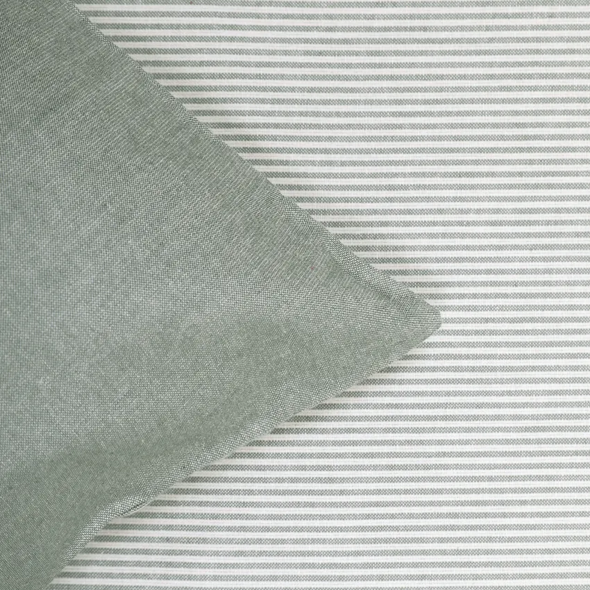 King-size Duvet Cover Sets 3-piece Runmarö, Olive Green/Linen