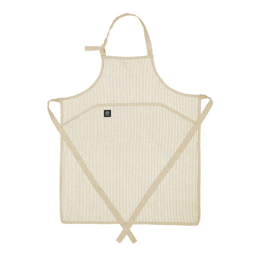 Recycled Apron Stina, Sand/Beige