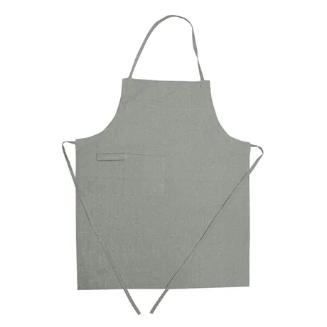 Recycled Apron Ulla, Olive Green/Beige