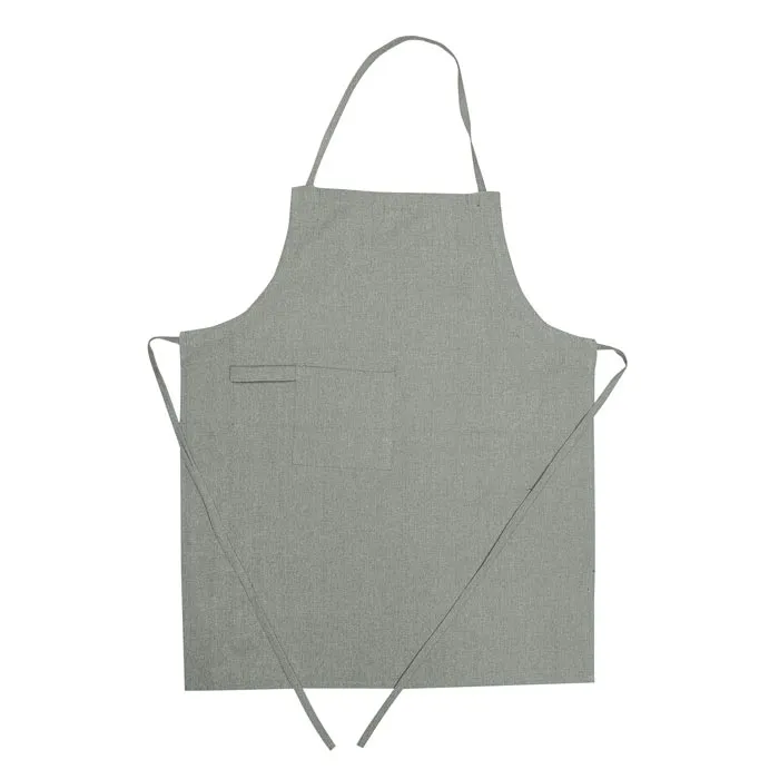 Recycled Apron Ulla, Olive Green/Beige