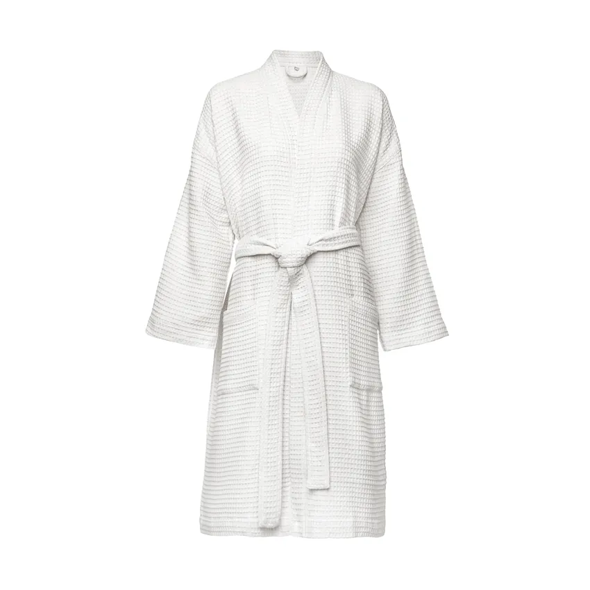 Recycled Bathrobe Wilma, Beige/Silver