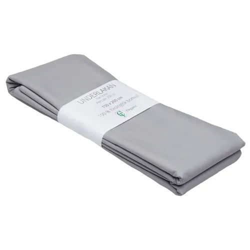 Organic Flat Bed Sheet Classic, Grey