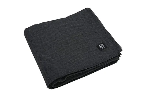 Recycled Bedspread Rasmus, Dark Grey