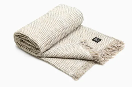 Recycled Blanket Vilhelmina, Ash Grey Multi