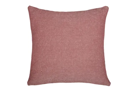 Cushion Cover Viktoria, Dark Pink/White