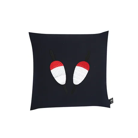 Recycled Cushion Cover Flöte, Navy Blue