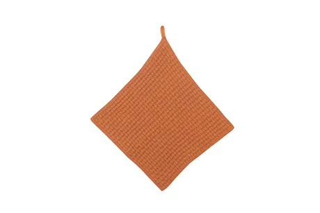 Dishcloth Lidhult, organically dyed, Rust
