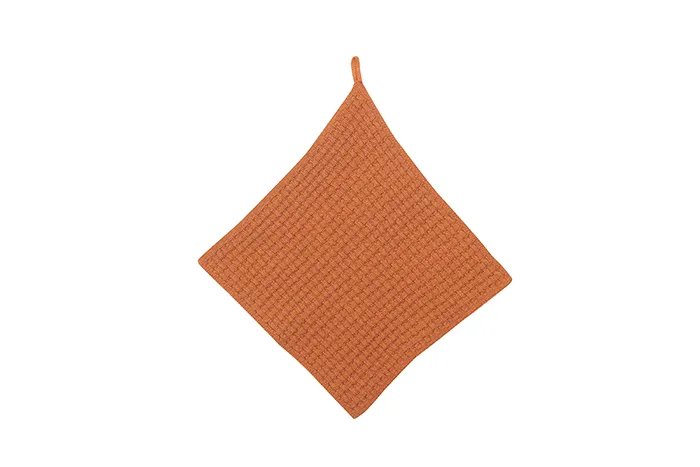 Dishcloth Lidhult, organically dyed, Rust