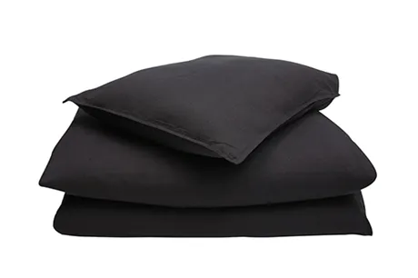 Duvet Cover Set 2-parts Lena, Dark Grey