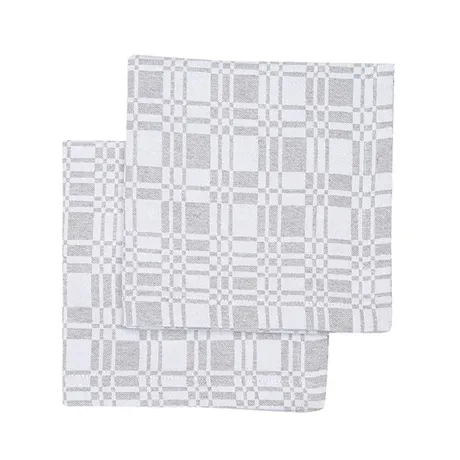 Recycled Napkin 2-pack Lilly, Grey/White