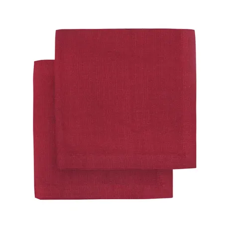 Recycled Napkin 2-pack Meja, Dark Red