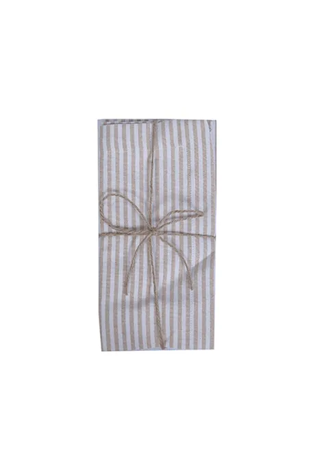 Recycled Napkin 2-pack Stina, Sand/Beige