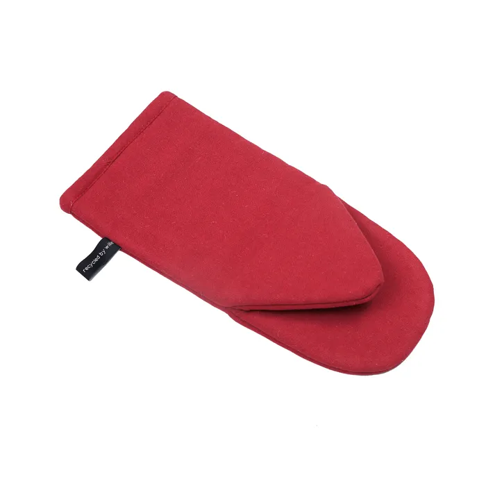 Recycled Oven Mitt Elin, Dark Red